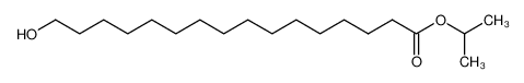 isopropyl 16-hydroxyhexadecanoate 77172-47-5