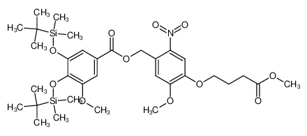 246047-93-8 structure, C33H51NO11Si2