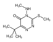6-叔丁基-4-(甲基氨基)-3-(甲硫基)-1,2,4-三嗪-5(4H)-酮