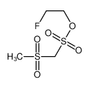 88343-73-1 structure, C4H9FO5S2