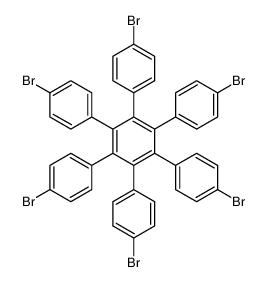 1,2,3,4,5,6-hexakis(4-bromophenyl)benzene 19057-50-2