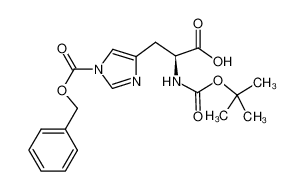 N-Boc-1-苄氧羰基-L-组氨酸图片