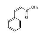 7715-00-6 2-methylsulfinylethenylbenzene