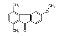 6-methoxy-1,4-dimethylfluoren-9-one 89651-86-5