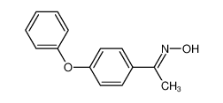 N-[1-(4-phenoxyphenyl)ethylidene]hydroxylamine 6337-25-3