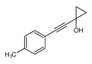 1-[2-(4-methylphenyl)ethynyl]cyclopropan-1-ol 60512-43-8