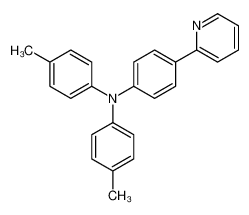 4-methyl-N-(4-methylphenyl)-N-(4-pyridin-2-ylphenyl)aniline 140947-08-6