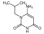 6-amino-1-(2-methylpropyl)pyrimidine-2,4-dione 56075-75-3