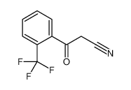 3-Oxo-3-[2-(trifluoromethyl)phenyl]propanenitrile 40018-10-8