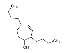 2,5-dibutylcyclohept-3-en-1-ol 87598-39-8