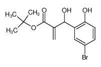 tert-butyl 3-(5-bromo-2-hydroxyphenyl)-3-hydroxy-2-methylenenpropanoate 548756-58-7