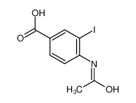4-乙酰氨基-3-碘苯甲酸