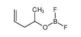 difluoro(pent-4-en-2-yloxy)borane 112459-93-5