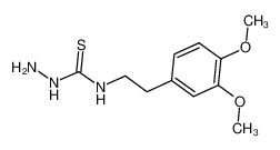 1-amino-3-[2-(3,4-dimethoxyphenyl)ethyl]thiourea 53068-24-9