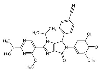 1448866-80-5 structure, C28H27ClN8O3