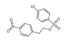 2-(p-nitrophenyl)ethyl p-chlorobenzenesulphonate 115951-29-6