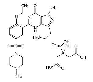 sildenafil citrate 171599-83-0