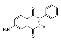2-acetyl-4-amino-N-phenylbenzamide 736145-09-8