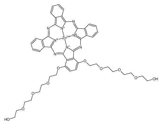 1104909-03-6 structure, C48H48N8O10Zn++