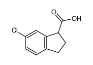 6-Chloro-2,3-dihydro-1H-indene-1-carboxylic acid 52651-15-7