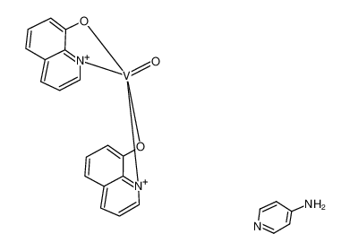 bis (8-quinolinol)oxovanadium(IV)*4-aminopyridine 42175-03-1