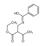 2-(N-苯甲酰胺甲基)-3-酮基丁酸乙酯