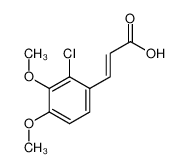 2-Chloro-3,4-Dimethoxycinnamic Acid 99854-17-8
