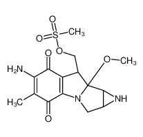 10-O-Decarbamoyl-10-O-methanesulfonylmitomycin C