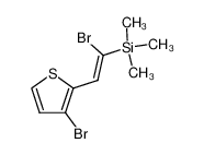 198489-79-1 structure, C9H12Br2SSi