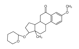 3-O-甲基6-氧代17beta-雌二醇17-O-四氢吡喃
