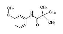 N-(3-METHOXYPHENYL)-2,2-DIMETHYLPROPANAMIDE 56619-93-3