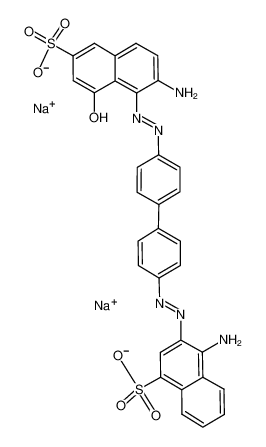 disodium,5-[2-[4-[4-[(1-amino-4-sulfonatonaphthalen-2-yl)diazenyl]phenyl]phenyl]hydrazinyl]-6-imino-4-oxonaphthalene-2-sulfonate 1937-35-5