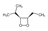 cis-3-ethyl-4-isopropyl-1,2-dioxetane 109087-37-8