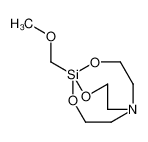 5-(methoxymethyl)-4,6,11-trioxa-1-aza-5-silabicyclo[3.3.3]undecane 63330-93-8