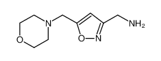 3-Isoxazolemethanamine, 5-(4-morpholinylmethyl)-