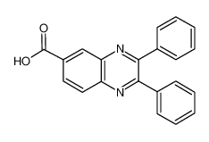 2,3-二苯基-喹喔啉-6-羧酸
