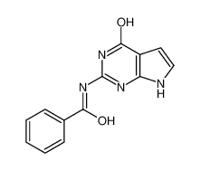 N-(4-oxo-1,7-dihydropyrrolo[2,3-d]pyrimidin-2-yl)benzamide 88523-00-6