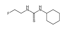1-cyclohexyl-3-(2-fluoroethyl)thiourea 33024-70-3