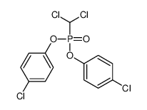 21100-68-5 structure, C13H9Cl4O3P