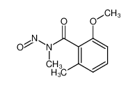 2-methoxy-N,6-dimethyl-N-nitrosobenzamide 125023-39-4
