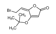 5-(2-bromoethylidene)-4-[(2-methylpropan-2-yl)oxy]furan-2-one 89004-80-8