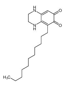 5-undecyl-1,2,3,4-tetrahydroquinoxaline-6,7-dione