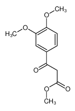 3-(3,4-二甲氧基苯基)-3-氧丙酸甲酯图片