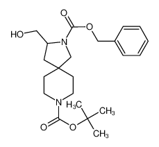 2-benzyl 8-tert-butyl 3-(hydroxymethyl)-2,8-diazaspiro[4.5]decane-2,8-dicarboxylate
