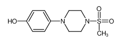 4-(4-methylsulfonylpiperazin-1-yl)phenol 67915-03-1