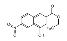 Ethyl 4-hydroxy-6-nitro-2-naphthoate 79290-07-6