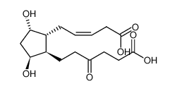 8-[(1R,2R,3S)-2-(2-羧基乙基)-3-羟基-5-氧代环戊基]-6-氧代辛酸
