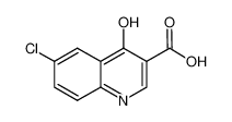 6-Chloro-4-hydroxyquinoline-3-carboxylic acid 35973-14-9
