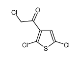 2-chloro-1-(2,5-dichlorothiophen-3-yl)ethanone 13668-93-4