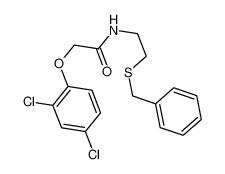 N-(2-benzylsulfanylethyl)-2-(2,4-dichlorophenoxy)acetamide